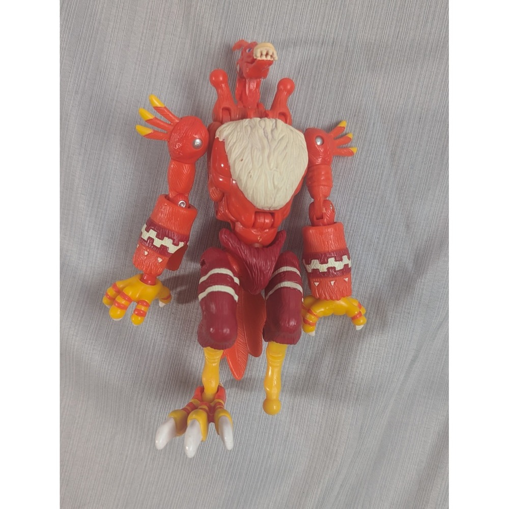 Vintage 1999 Bandai Digimon Digivolving Birdramon Garudamon Figure - Incomplete